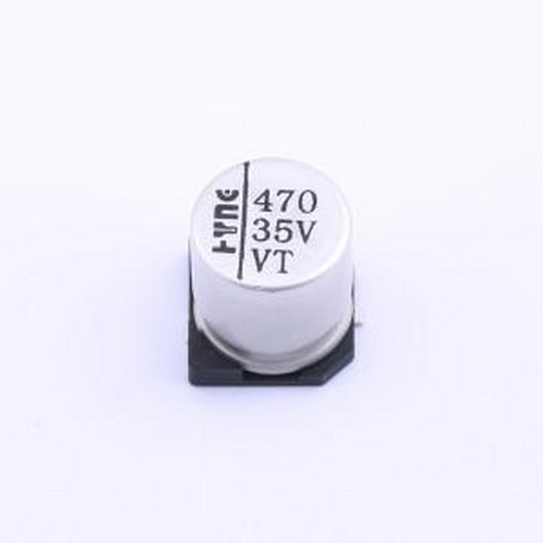 HY1V471MC100105MEO 贴片型铝电解电容 470uF ±20% 35V SMD,D10x