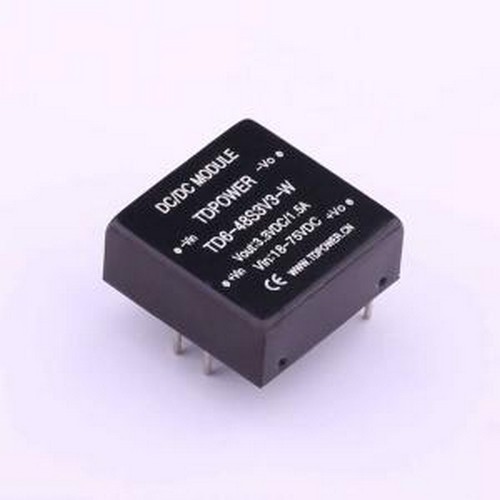 TD6-48S3V3-W 电源模块 TD6-48S3V3-W 插件,25.4x25.4mm