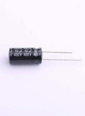 400ME10FH 直插铝电解电容 10uF ±20% 400V 插件,D10xL20mm