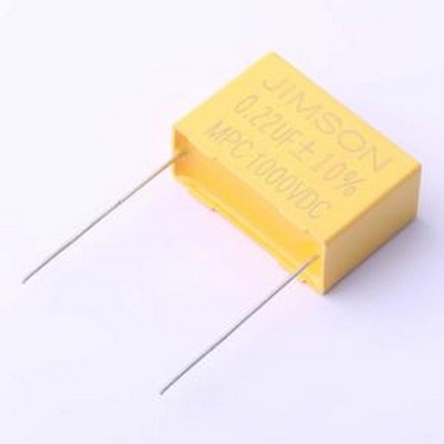 MPC224K1000D03 聚丙烯膜电容(CBB) 220nF ±10% 1kV 插件,P=27.5