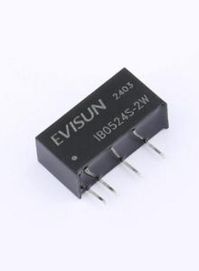IB0524S-2W 电源模块 DC-DC隔离电源模块 SIP,19.5x7mm