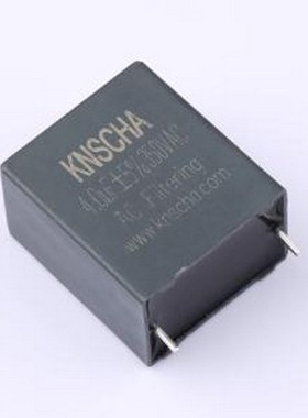 82CB0357 聚丙烯膜电容(CBB) 4uF ±5% 350V 直插,P=27.5mm