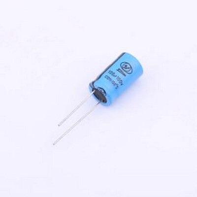 EC31KM101G17OTLO 直插铝电解电容 100uF ±20% 100V 插件,D10xL1