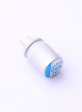 3R0AR5K821M0609B 固态电容 820uF ±20% 3V 插件,D6.3xL9mm