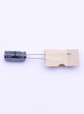 25YXF47MEFCT15X11 直插铝电解电容 47uF ±20% 25V 插件,D5xL11m