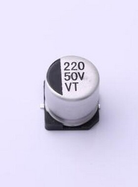 VT227M050GA5RRONB1VP0 贴片型铝电解电容 220uF ±20% 50V SMD,D
