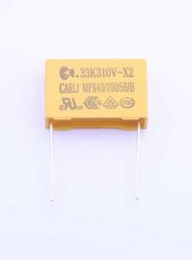 PX334K2WE39H200D9R 安规电容 等级:X2 330nF ±10% 310V 插件,P=
