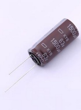 EKYB630ELL152MLP1S 直插铝电解电容 1500uF ±20% 63V 插件,D16x