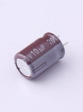 EGS2DM100F12C30T 直插铝电解电容 10uF ±20% 200V 插件,D8xL12m