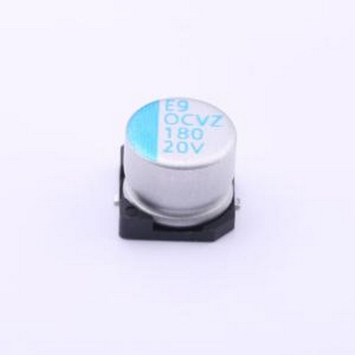 OVZ181M1DTR-0807 固态电容 180uF ±20% 20V SMD,D8xL6.7mm