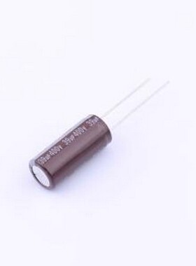 KCGE2302G390MF 直插铝电解电容 39uF 400V 插件,D10xL23mm