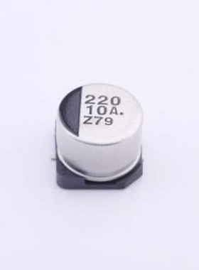 EEE1AA221AP 贴片型铝电解电容 220uF ±20% 10V SMD,D8xL6.2mm
