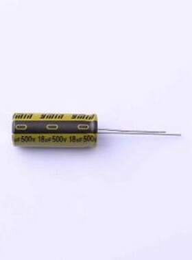 LKME2502H180MF 直插铝电解电容 18uF ±20% 500V 插件,D10xL25mm