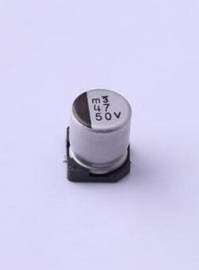 UUR1H470MCL6GS 贴片型铝电解电容 47uF ±20% 50V SMD,D6.3xL7.7
