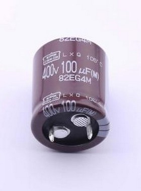 ELXQ401VSN101MP25S 牛角型电解电容 100uF ±20% 400V 插件,D22x