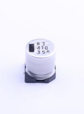 35CE470AX+D 贴片型铝电解电容 470uF ±20% 35V SMD,D12.5xL13.5
