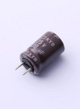 EKYB250EC3331MHB51 直插铝电解电容 330uF ±20% 25V 插件,D8xL1