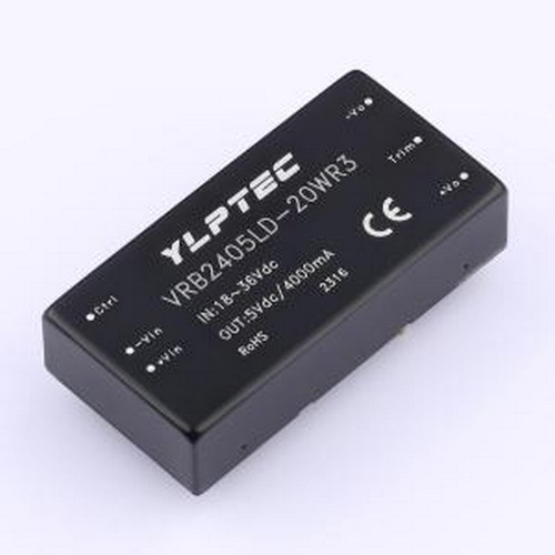 VRB2405LD-20WR3 电源模块 VRB2405LD-20WR3 DIP,50.8x25.4mm