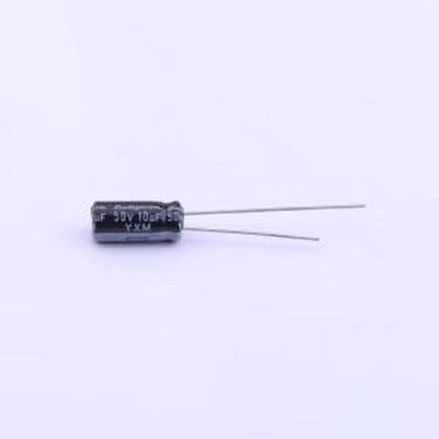 50YXM10MEFR5X11 直插铝电解电容 10uF ±20% 50V 插件,D5xL11mm