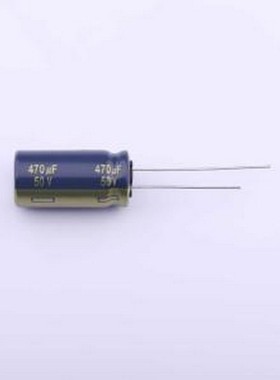 EEUFC1H471 直插铝电解电容 470uF ±20% 50V 插件,D12.5xL25mm