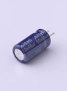 ERJ1HM680E12C35T 直插铝电解电容 68uF ±20% 50V 插件,D6.3xL12