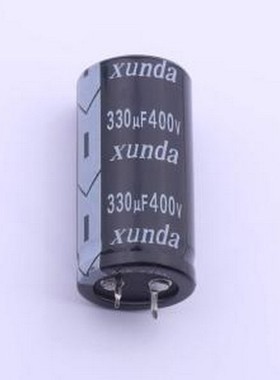 HP3372GMR502RB 牛角型电解电容 330uF ±20% 400V 插件,D25xL50m