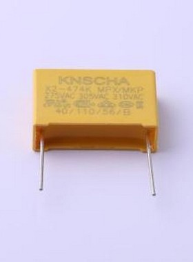 MPX474K31E3KN15800 安规电容 470nF ±10% 275V 305V 310V 等级: