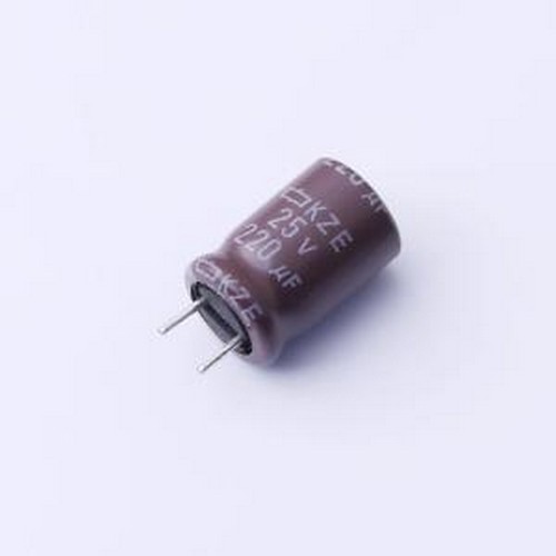 EKZE250EC3221MHB5D 直插铝电解电容 220uF ±20% 25V 插件,D8xL1