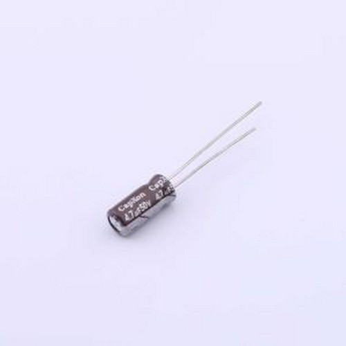 FH4R7M050C110A 直插铝电解电容 4.7uF ±20% 插件,D5xL11mm