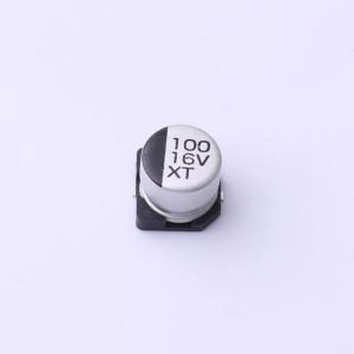 XT1C101M0606 贴片型铝电解电容 100uF ±20% 16V SMD,D6.3xL5.7m