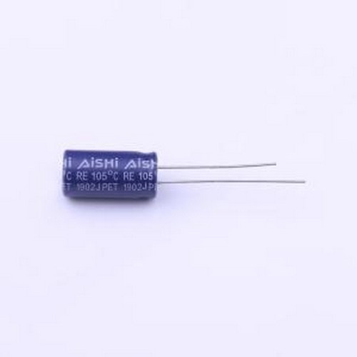ERE1EM471F16OT 直插铝电解电容 470uF ±20% 25V 插件,D8xL16mm