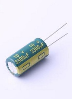 CV332MCC25BP 直插铝电解电容 3300uF ±20% 10V 插件,D13xL25mm