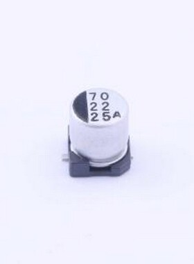 25CE22AX 贴片型铝电解电容 22uF ±20% 25V SMD,D5xL6mm