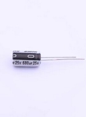 NPXDB1E681MF 固态电容 680uF ±20% 25V 插件,D8xL14mm