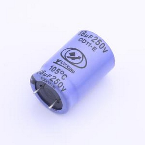 ECE2EM680M27CTPVZC-L=3.5 直插铝电解电容 68uF ±20% 250V 插件