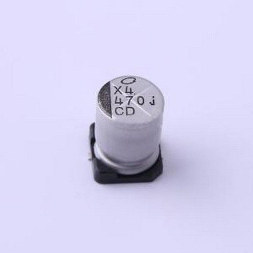 UCD0J471MNL1GS 贴片型铝电解电容 470uF ±20% 6.3V SMD,D8xL10m