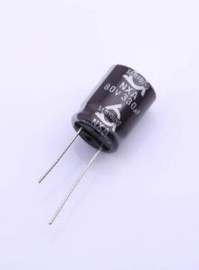 NXA 80V330 M 16*20 直插铝电解电容 330uF ±20% 80V 插件,D16xL