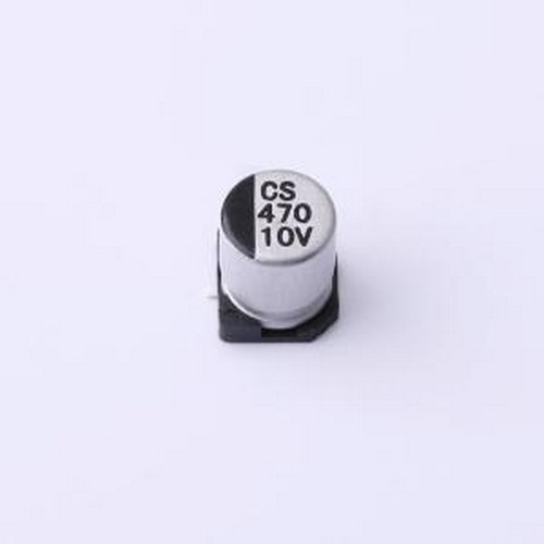 CS1A471M-CRE77 贴片型铝电解电容 470uF ±20% 10V SMD,D6.3xL7.
