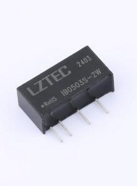 IB0503S-2W 电源模块 定电压输入,稳压单路输出,1500V隔离 SIP,19