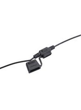 FHAC0001ZXJ 保险丝座(盒) Holder -ATO Inline w/cvr Black 16AW