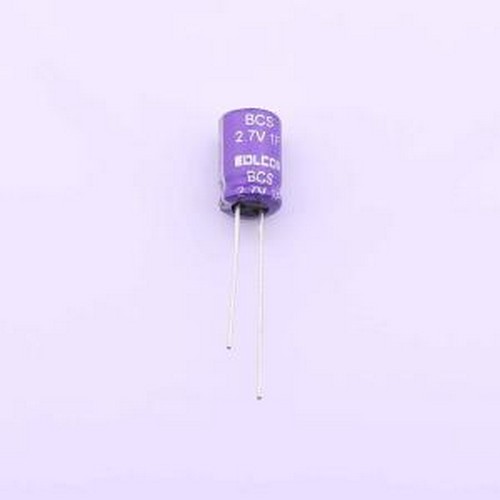 BCS2R7X105YS0812A2NS01 超级电容器 1F -20%~+100% 2.7V 插件,P=