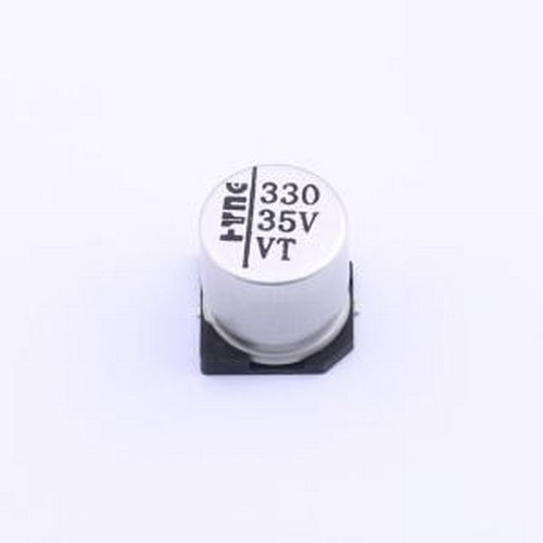 HY1V331MC100105MEO 贴片型铝电解电容 330uF ±20% 35V SMD,D10x