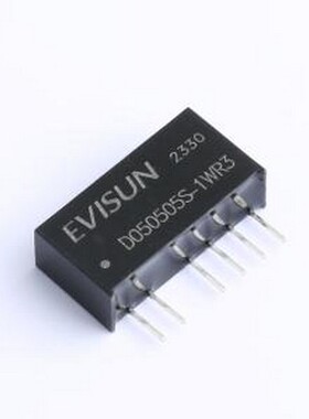D050505S-1WR3 电源模块 DC-DC 输入5V 双输出5V/100mA,5V/100mA,