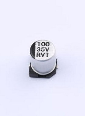 CE1V107M4S5QTA0VRJ0 贴片型铝电解电容 100uF ±20% 35V SMD,D6.