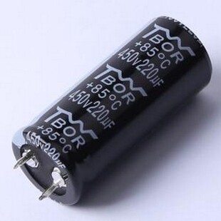 CK221MPG50B 牛角型电解电容 220uF 450V 插件,D22xL50mm