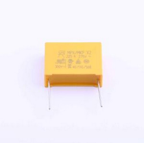 MP2225K27E4X8LC 安规电容 2.2uF ±10% 275V 等级:X2 插件,P=22.