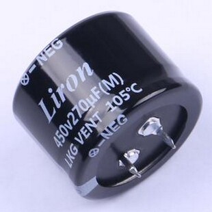 插件 LKG2W271MS025K40B D35xL 450V ±20% 牛角型电解电容 270uF