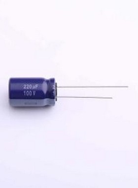 ECA2AM221 直插铝电解电容 220uF ±20% 100V 插件,D12.5xL20mm