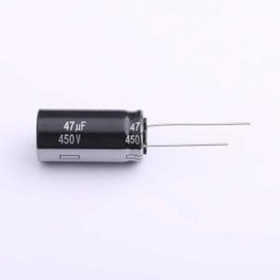 EEUEE2W470 直插铝电解电容 47uF ±20% 450V 插件,D16xL31.5mm