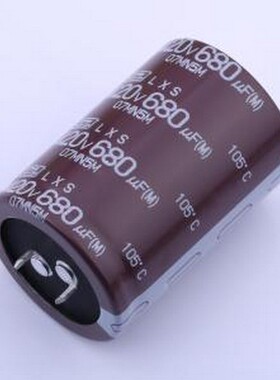 ELXS421VSN681MA50S 牛角型电解电容 680uF ±20% 420V 插件,D35x